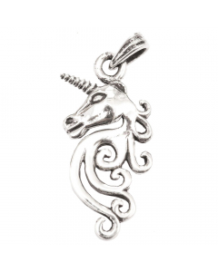 17.95 Anhänger Das Silberne Einhorn Schmuck - Einhorn - 30x12mm 900-AM167 Einhorn Anhänger aus Silber