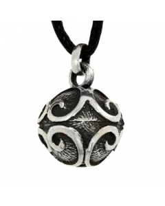 25.95 Anhänger Silberkugel Màili 925er Silber Schmuck 22x15mm 900-AM173 SIGO2023