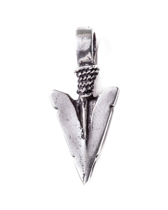 17.95 Pfeilspitze Schmuck Anhänger 925er Silber - Waffen - 26x12mm 900-AM64 SIGO2023