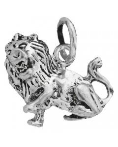 10.95 Löwe Schmuck Anhänger 925er Silber 15x15mm (mit Aufhängering) 900-AM99-Loewe SIGO2023