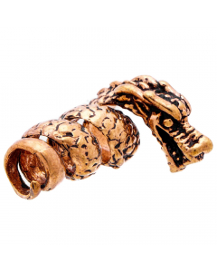 11.95 Bartperle und Lockenperle Drache Bronze Schmuck 900-AMB531 SIGO2023