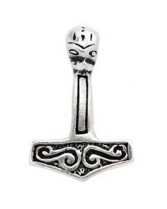 32.95 Thors Hammer Schmuck Anhänger 925er Silber - Thorhammer - 27x17mm 900-AT11-Thorhammer