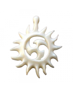22.95 Knochen Sonnen-Triskel Anhänger Schmuck Sonne Vikings 900-WIP23 Triskel Anhänger