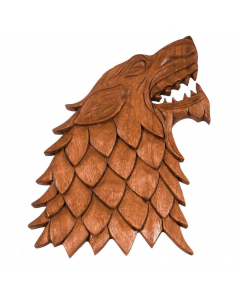 64.9 Wandschmuck Wolf Fenrir Fenris Loki Wandbild Ragnarök Wikinger Wandrelief Holz 900-WS283 Wandschmuck