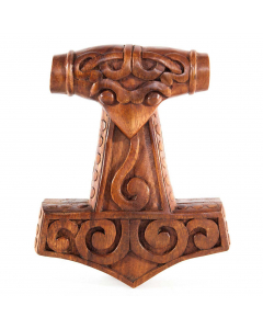 49.9 Wandschmuck Schonenhammer aus Holz Wanddekoration geschnitztes Ornament Holzbild 900-WS46-hammer-bird Wandschmuck