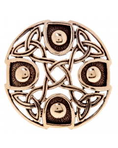 15.95 Brosche Celtic Cross Bronze Fibel keltisches Kreuz 900-FB14 SIGO2023