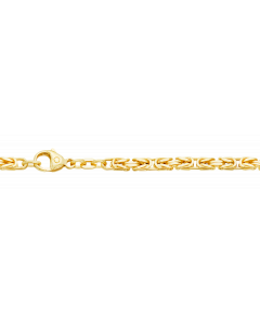 2039.95 Goldkette Königskette Länge 21cm - Breite 3,2mm - 585-14 Karat Gold 907.P005.25132.13.21.0.EAG2 Königsketten aus Gold und Silber