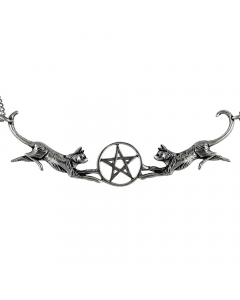 24.95 Familiars-Pentakel Schmuck Anhänger Magische Tiere Hexen Magier 2x7,5 909-WF03 Halbedelmetall