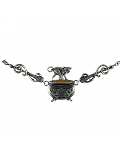 24.95 Cauldron Capers Schmuck Anhänger Magische Tiere Hexen Magier 5,7 x 5 c 909-WF04 Halbedelmetall