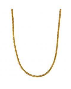 851.95 Goldkette Schlangenkette Länge 45cm - Breite 1,2mm - 750-18 Karat Gold 907.P007.42012.14.45.0.EAGK Damenketten 750 - 18 Karat Gold