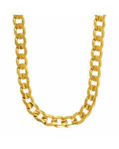 1400.95 Goldkette Panzerkette Länge 45cm - Breite 5,5mm - 333-8 Karat Gold 907.P003.35994.14.45.0.EAGK Damenketten 333 - 8 Karat Gold