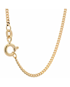 395.95 Goldkette Panzerkette Halskette Breite 1,6 mm massiv 585-14 Karat Gold 907-P005.1145-SET-hoplo Goldketten