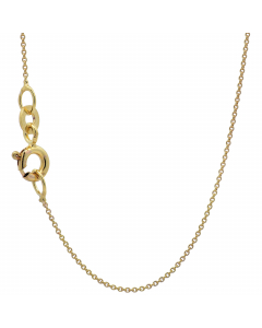 62.95 Ankerkette rund Halskette Breite 0,8 mm - 333 - 8 Karat Gold Auswahl 907.P003.0120-SET-hoplo Goldketten