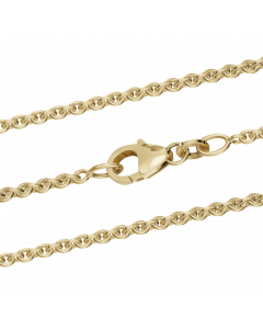 452.95 Goldkette Ankerkette rund Halskette Breite 2,4 mm - 333 - 8 Karat Gold 907.P003.0160-SET-hoplo Goldketten