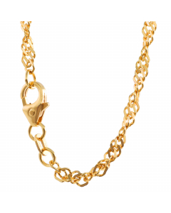 567.95 Goldkette Singapurkette Breite 2,4mm - 585-14 Karat Gold 907.P005.4940-SET-hoplo Goldketten