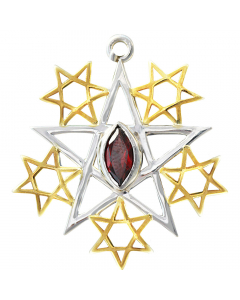 49.95 Die Quintessenz Briar Edelstein Serie Silber Granat Stein rot 42 x 35 909-BG15 SIGO2023