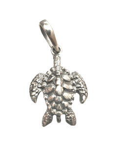 22.95 Schildkröte Amulett 925er Silber Talisman: 20 mm 922-WOM184-Silber SIGO2023