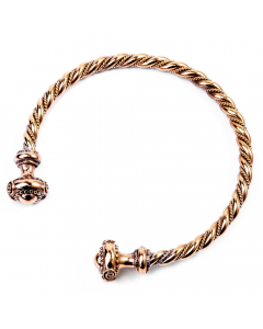 29.95 Keltischer Damen Armreif Schmuck Handarbeit Bronze Latènezeit 6 cm 900-ARMB55 Armschmuck für Damen
