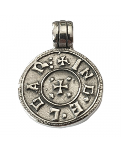 36.95 Wikingermünze Erik Blutaxt 925 Silber Anhänger Schmuck Wikinger Viking 949-VP110