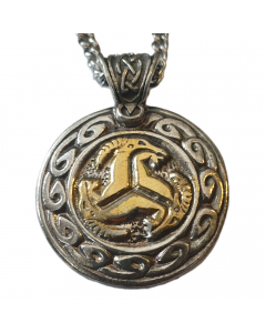 18.95 Trefot Anhänger Schmuck mit Kette - Wikinger - Viking 30 mm 909-MS04 Wikinger Anhänger aus Silber