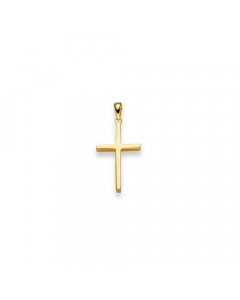 332.95 Anhänger Kreuz massiv Gold - 585 14 Karat Gelbgold 998.626.00076.1 Kreuz Anhänger