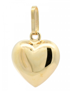 53.95 Anhänger Herz massiv 333 - 8 Karat Gold - 11 * 17 mm (ohne Kette) 904-AN23924 Anhänger 333 - 8 Karat Gold