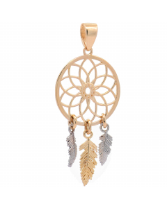 154.95 Anhänger Traumfänger 585 14 Karat Gold (ohne Kette) 998.626.00252.1 Anhänger 585 - 14 Karat Gold