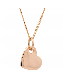 471.95 Halskette Anhänger Herz mit 1,1 mm Goldkette 585-14 Karat Gold 998.626.00280.1.KS-SET Anhänger 585 - 14 Karat Gold