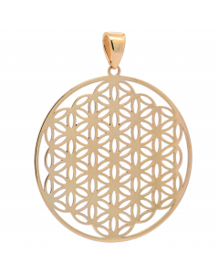 182.95 Anhänger Blume des Lebens 585 14 Karat Gold 998.626.00253.1-ohne-Kette Alle Gold Anhänger