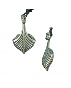 9.95 Wikinger Drachenboot Anhänger Schmuck Zinn 50x30mm mit Schnur 949-VP-32-Zinn