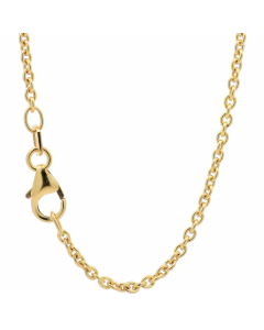 179.95 Goldkette Ankerkette rund Halskette Breite 1,9 mm - 333 - 8 Karat Gold 987-ARUND333-19-EKR-SET Ankerketten rund aus Gold