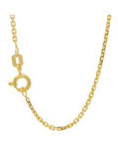 149.95 Goldkette Ankerkette diamantiert Halskette 1,6 mm 333-8 Karat Gold 987-AD-333-16-EKR-SET Ankerketten diamantiert Gold