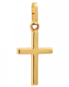 34.95 Anhänger Kreuz massiv 333 - 8 Karat Gold Größe mit Öse 21 * 10 mm 904-AN94753 Kreuz Anhänger aus Gold
