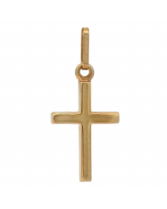 34.95 Anhänger Kreuz massiv 333 - 8 Karat Gold Größe mit Öse 21 * 10 mm 904-AN94753