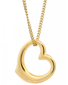 127.95 Gold Anhänger Swingheart Herz 12 * 12 mm mit Kette 333 - 8 Karat Gold 904-AN29380-SET Anhänger 333 - 8 Karat Gold