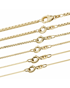 194.95 Edle Venezianerkette Halskette 585 - 14 Karat Gold Juwelier Qualität 907-VENEZIA585-SET