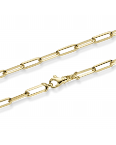 850.95 Goldkette Paper Clip Halskette Breite 4,5 mm massiv 585-14 Karat Gold Vaterartikel 998.111.00495.1.SET Anhänger 585 - 14 Karat Gold