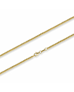 565.95 Goldkette Kugelkette diamantiert Breite 2,2mm massiv 585-14 Karat Gold Vaterartikel 998.111.00107.1SET