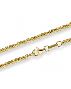 565.95 Goldkette Kugelkette diamantiert Breite 2,2mm massiv 585-14 Karat Gold Vaterartikel 998.111.00107.1SET Anhänger 585 - 14 Karat Gold