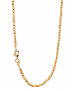 565.95 Goldkette Kugelkette diamantiert Breite 2,2mm massiv 585-14 Karat Gold Vaterartikel 998.111.00107.1SET Anhänger 585 - 14 Karat Gold