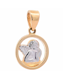 176.95 Anhänger für Halskette Engel echt massiv 585-14 Karat Gold 998.S626.00055.1-ohne-kette
