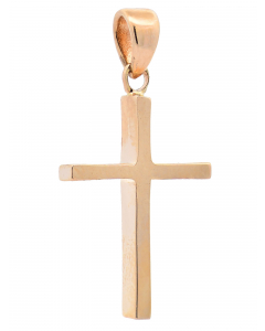 327.95 Anhänger für Halskette Kreuz echt massiv 585-14 Karat Gold 998.S626.00074.1-ohne-kette Kreuz Anhänger aus Gold