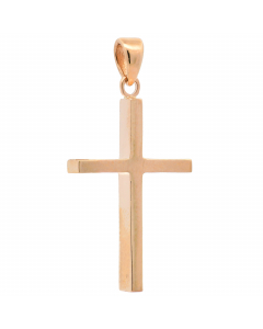 452.95 Anhänger für Halskette Kreuz echt massiv 585-14 Karat Gold 998.S626.00076.1-ohne-kette