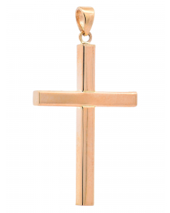 405.95 Anhänger für Halskette Kreuz echt massiv 585-14 Karat Gold 998.S626.00078.1-ohne-kette Kreuz Anhänger aus Gold