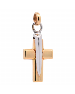 317.95 Anhänger für Halskette Kreuz echt massiv 585-14 Karat Gold 998.S626.00086.1-ohne-kette