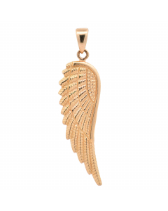 280.95 Anhänger für Halskette Flügel echt massiv 585-14 Karat Gold 998.S626.00118.1-ohne-kette