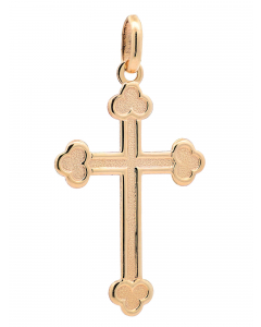 277.95 Anhänger für Halskette Kreuz echt massiv 585-14 Karat Gold 998.S626.00131.1-ohne-kette Kreuz Anhänger aus Gold