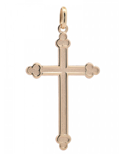 369.95 Anhänger für Halskette Kreuz echt massiv 585-14 Karat Gold 998.S626.00133.1-ohne-kette Kreuz Anhänger aus Gold