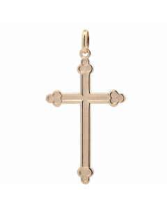 369.95 Anhänger für Halskette Kreuz echt massiv 585-14 Karat Gold 998.S626.00133.1-ohne-kette