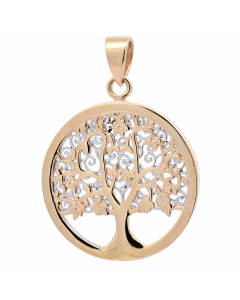 329.95 Anhänger für Halskette Lebensbaum echt massiv 585-14 Karat Gold 998.S626.00141.1-ohne-kette